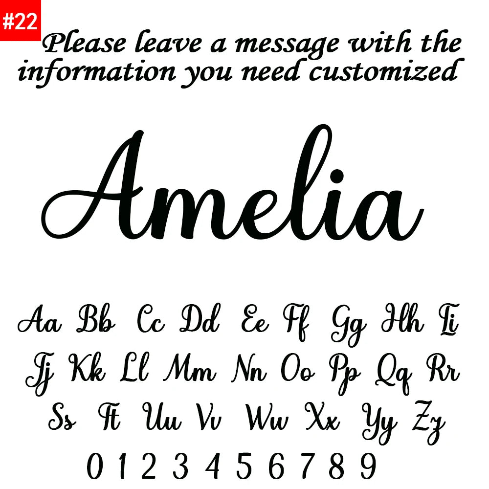 Personalized Necklace (Stainless Steel Pendant)