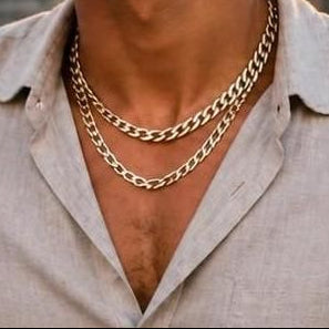 Bold Miami Cuban Link Chain Necklace