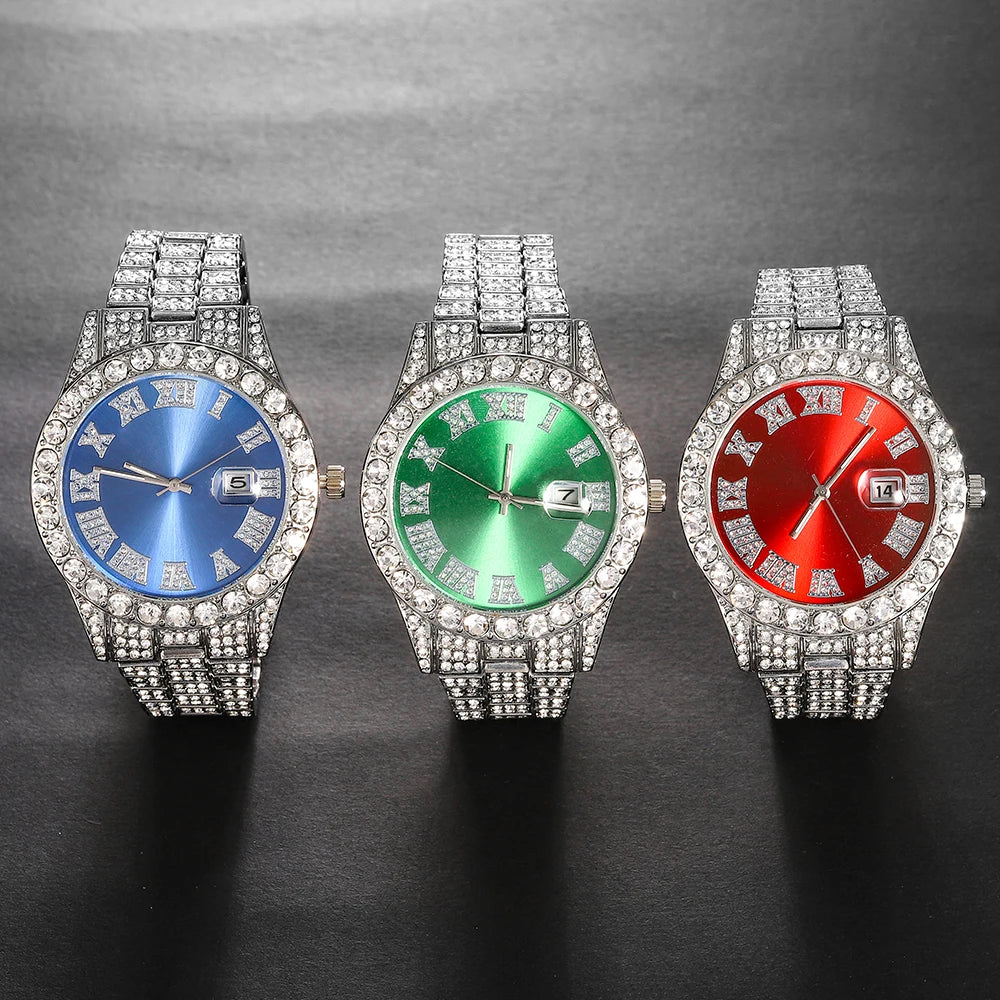 3-Piece Men’s Silver Watch Set