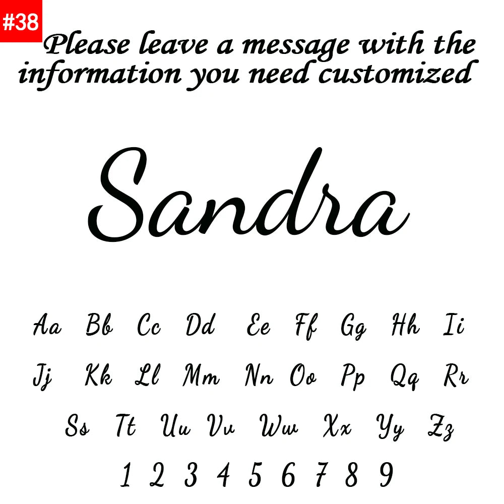 Personalized Necklace (Stainless Steel Pendant)